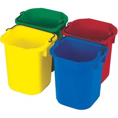 Rubbermaid 5 Quart Blue Cleaning Bucket Heavy Duty Pail for Tight Spaces
