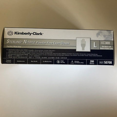 2000 Count Case – Kimberly Clark Nitrile Exam Gloves Size Large Exp. 11/2024