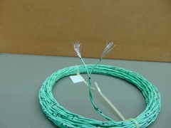 10 feet 22 AWG Silver Plated Special Purpose Aviation Wire Twisted Pair SPC