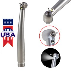 High-Speed Dental Handpiece with Fiber Optic Drill for Dentists Students 2 Holes