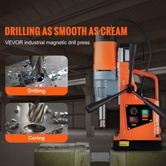 VEVOR Magnetic Drill 1550W 2922lbf/13000N Portable Mag Drill Press 500RPM
