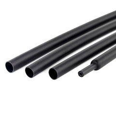 2:1 3:1 4:1 Heat Shrink Tubing / Sleeve Ø 0.6 – 210 mm Black Heat Shrink Tubing