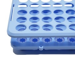 1 PCS Plastic Test Tube Rack Holder For 5ml/10ml/15ml Tubes 50 Holes 18 mm