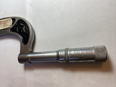 Vintage Geo Scherr Micrometer Caliper Machinist New York USA