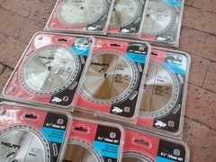 (Lot of 9) HILTI 6-1/2″ Metal Cutting SCM Circular Blade Carbide 40T 5/8″