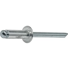 Aluminum Pop Rivets Dome Head Steel Mandrel Blind Every Size Largest Assortment
