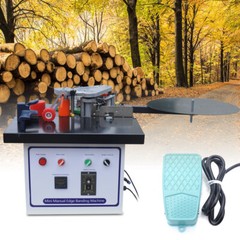 1200W Portable Edge Bander Machine 110V Double-Sided Gluing Wood Banding Machine
