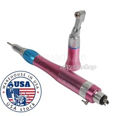 Dental High Low Speed Handpieces 4 Hole Air Turbine Kit NSK Pana Max Style Pink