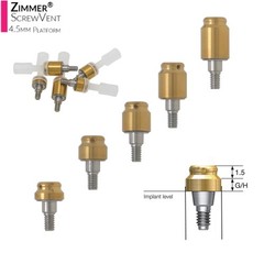 Dental Locator Abutment Compatible Multi Implant Systems Overdenture Attachment