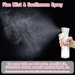 Apidgrowth Continuous Spray Bottle,Hair 6.8 Ounces, White-2 Pcs