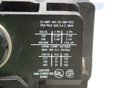 Telemecanique 2200EB230EA 25 Amp 600V Definite Purpose Contactor 24V Coil Tested