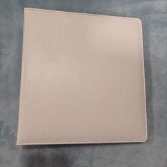 Kpop Binder Photocard White Matte 4-Pocket Page 6 Ring Sakura Sleeves Kpop USA