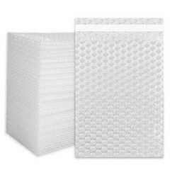 75pcs 15×17.5 Bubble Out Pouches Bubble Bags Protection Wrap Bags Self Seal