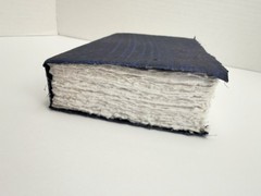 Lamali Paris TopDrawer Medium Notebook Journal Cotton Sewn Bound Indigo Handmade