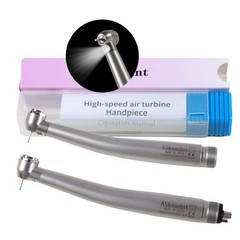 Dental Fiber Optic E-generator LED High Speed Handpiece Turbine 2/4Hole ASkeadnt
