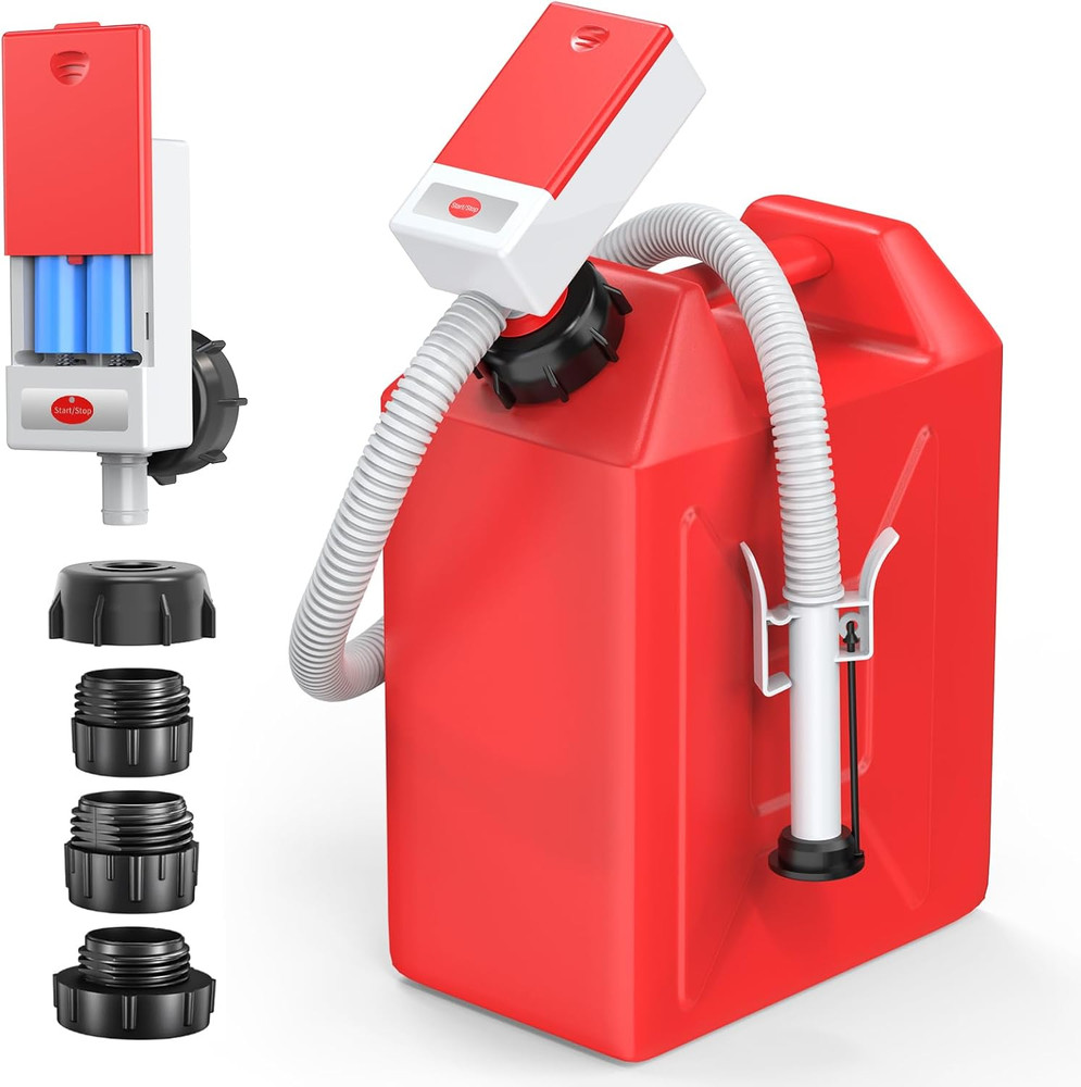 Automatic Fuel Transfer Pump with Auto Stop Sensor Overfill Protection, Fast and