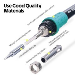 YIHUA 862BD+ 2-in-1 Soldering Station Hot Air Rework Station Soldering Iron Kit