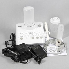 SK-E1 Dental Ultrasonic Scaler with 2*Bottles fit Woodpecker EMS Handpiece Tips