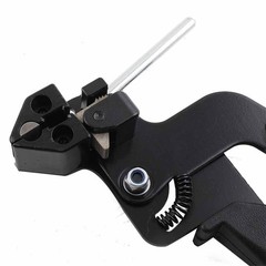 Cable Tie Tool Gun Kit Stainless Steel with 200 pcs Metal Zip Ties #E