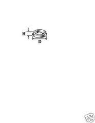 COUNTERSUNK FINISHING WASHER, #8, BRASS,POLISHED FINISH
