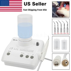 SK-D Dental Ultrasonic Scaler with 2 Water Bottles + 5 Tips DTE Free shipping