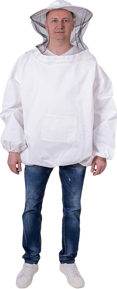 Beekeeping Jacket Hat Gloves Set for Men Women, Beekeeping Size L