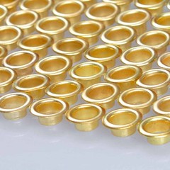 1/4” Size 0 Grommets & Washers Kit Leather Bags Signs Poster Eyelet 2000 Pack
