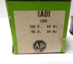 ALLEN BRADLEY, COIL, 1A01, 110 V @ 60 HZ, 95 V @ 50 HZ, SIZE 1, SERIES A