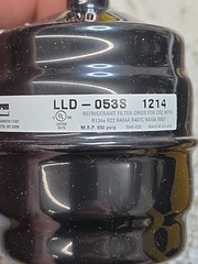Parker 3/8″ Inch ODF 5 Cu In Solder LLD 053S Liquid Line Filter-Drier NIB
