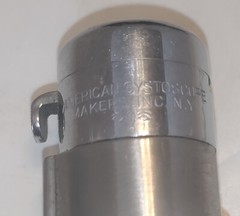 Vintage Wappler Ophthalmoscope By American Cystoscope Makers Works with Battery