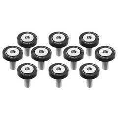 10/20PCS Universal JDM M6 Fender Washers & Bolts Bumper Nut Car Engine Screw Kit