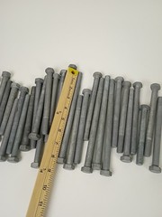 1/2″ Galvanized Hex Head Bolts Assorted Lengths Bulk Lot 10 Pounds