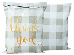 10 Designs! Ultimate Thank you Poly Mailers Collection, 10×13″ Combo, Self Seal