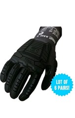 *6 Pairs* Ansell Ringers® Nitrile Anti-Impact Gloves R-840 *Size 11 (Large)*