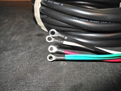 CNC Assembled 20ft. 2.2Kw VFD Cable (Built With 16/4 Double Shielded Cable)