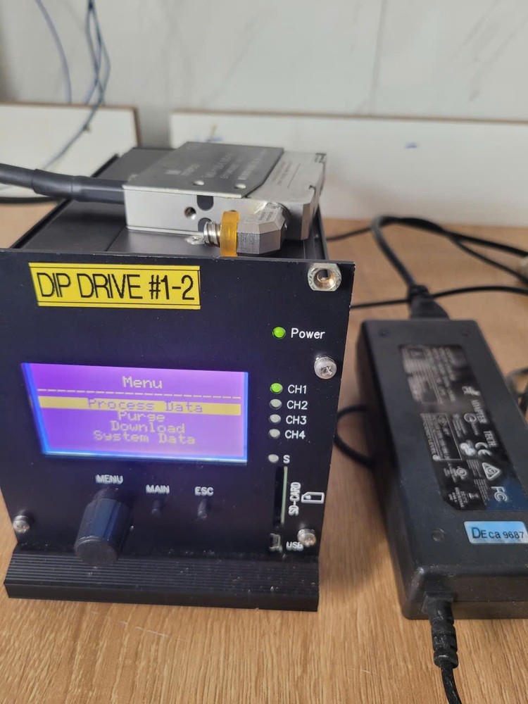 Nordson EFD PICO Driver DCON Controller with Head of Jet Valve Marco MV-100