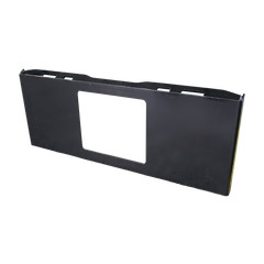 48″ Universal Skid Steer Weld-on Mount Plate with Window