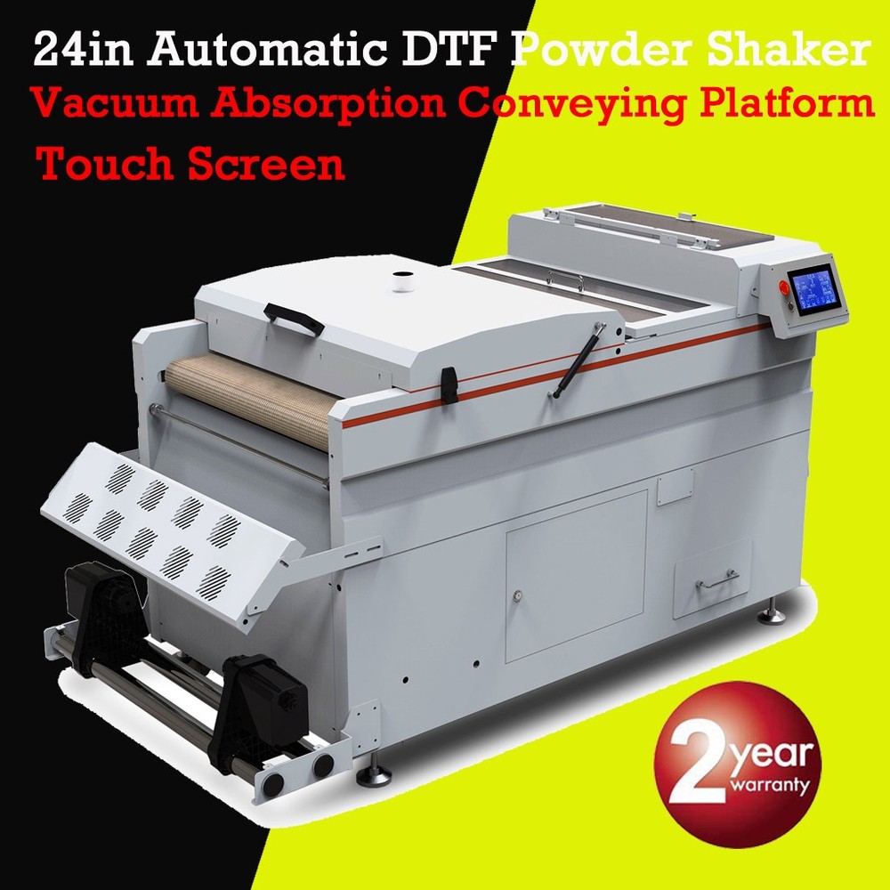 24in 5000W Automatic DTF Powder Shaker Dryer Shaking Curing DTF Dryer