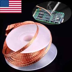2.0mm Desoldering Braid Solder Remover Spool Copper Wick 5 ft 1.5m