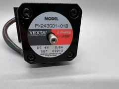ORIENTAL MOTOR PX243G01-01B 2-PHASE VEXTA STEPPING MOTOR, TENCOR 52-0282, REV B