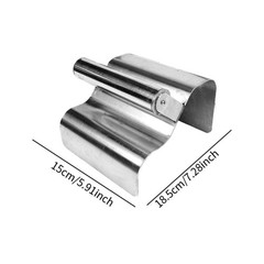 Landscape Curbing Trowel Concrete Shaping Tool Stainless Steel with Handle DI…