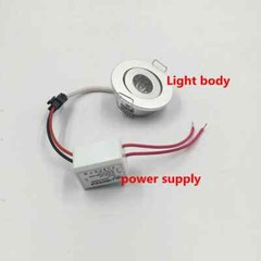 10pcs 1W 3W led downlight Aluminum Material Exhibition light display Spot lamp