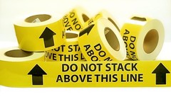 3″ X 200′ DO NOT STACK ABOVE. NADCO Vinyl Adhesive Tape – Aisle Marking 3x200ft,