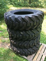 4 NEW 15.5-25 Galaxy MPC Loader L2/G2 Tires – 15.5X25 – 12 PLY – 154 pound tire