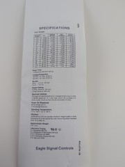 EAGLE SIGNAL HP517A6 Cycl-Flex Timer Unit 0-5 Seconds Analog 120/240v 10A
