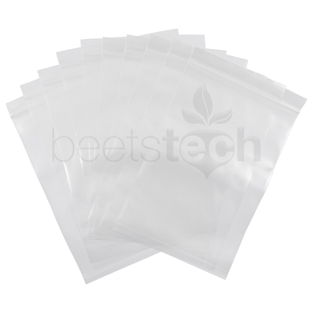 Clear Poly Zip-Lock Top Reclosable Bags 4-Mil 3×5,4×8″