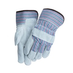 Trust Protection 4455L Economy Single Palm Leather Work Glove, 12 Pack