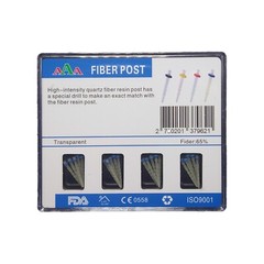 United Dental High-Intensity quartz fiber resin Post with Drill all sizes