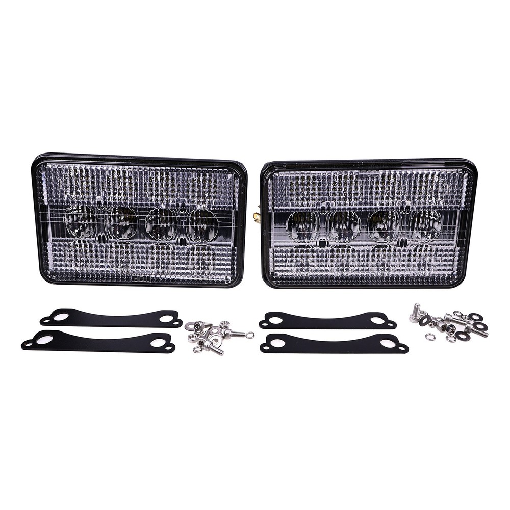2X LED Headlight AL75338 for John Deere 5105 5210 5510 6010 6205 6310 6400 7200