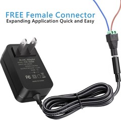 Brand New 12V 2A Power Supply with AC to DC Conversion and Multiple Compatibl…